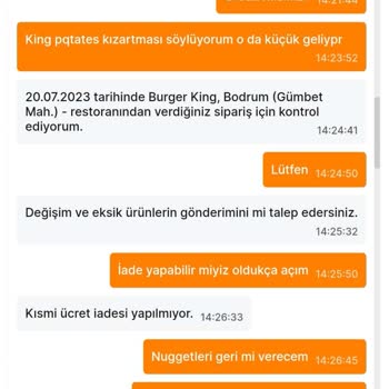 Migros Yemek, Canlı Yardım Ve Burger King Fiyaskosu