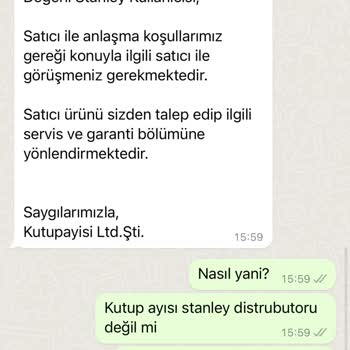 Stanley Termos Garantisi Kutup Ayısı Distribütörü