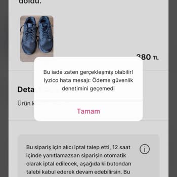 Gardrops İptal Edilmiyor Param Yatmadı