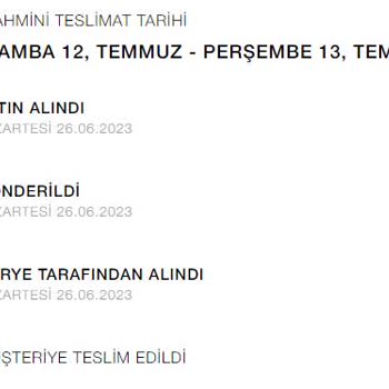 Zara Olmayan Ürünü Satıyor Yaklaşık 30 Gün Parayı İçeride Tutuyor