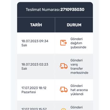 Sürat Kargo Teslimatı Zamanında Yapmadı...