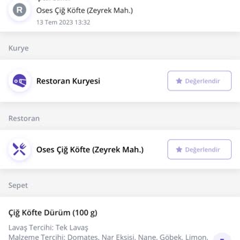 Getir Siparişi İptal Etti İade Etmiyor