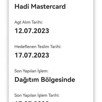 AGT Kurye (aynigunteslim.com) Kargonun Teslim Edilmemesi
