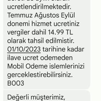 Vodafone Para İadesi Ve Bir Daha Benden İzinsiz Gereksizce Para Alınıyor