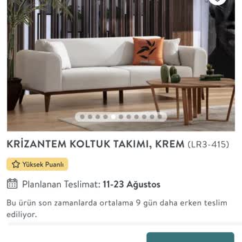 Vivense Ürün Ve Teslimat Hatası