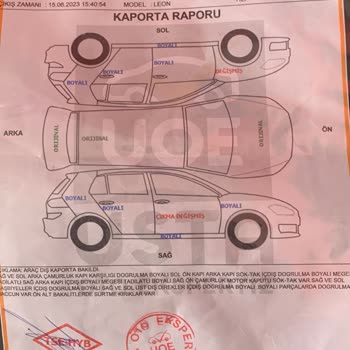 Usta Oto Ekspertiz (İzmir) 2 Parça Değişen Dediler 4 Değişen Çıktı. Yanlış Ekspertiz