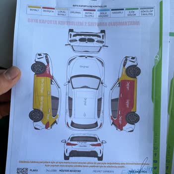 Usta Oto Ekspertiz (İzmir) 2 Parça Değişen Dediler 4 Değişen Çıktı. Yanlış Ekspertiz