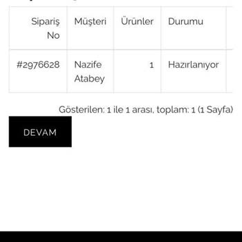 Je Essence İstanbul Siparişimin Kargoya Verilmemesi