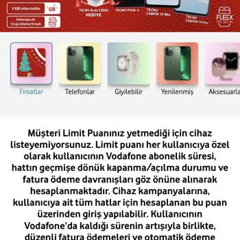 Vodafone Flex Cihaz Kampanyası