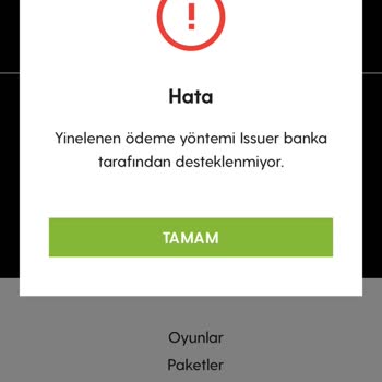 Geforce Now Aboneliği Satın Alamıyorum