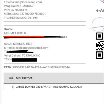 James Donkey 619 RS Klavye Tuşları Soyuldu