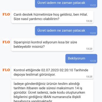 FLO Ayakkabı FLO Ücret İadesi