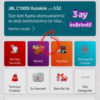 Vodafone İnternet Veri Akışı Ve İl
