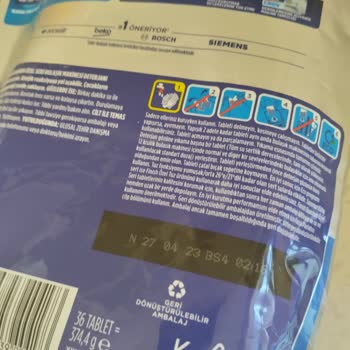 Finish Bulaşık Tableti Çözünmüyor