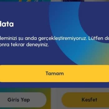 Turkcell Hızlı Giriş Sorunu!