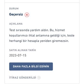 Dualingo İngilizce Sınavı