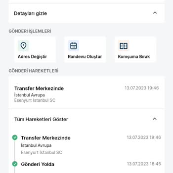 Trendyol Expres Esenyurt Transfer Merkezi Sorumsuzluğu!