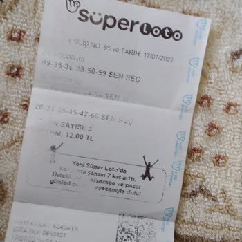 Süper Loto Kazana Kupon Ödeme Alamadım
