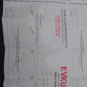 Evkur Bitmiş Borca Haciz İşlemi