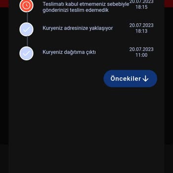 Aras Kargo'nun Siparişimi Teslim Etmemesi