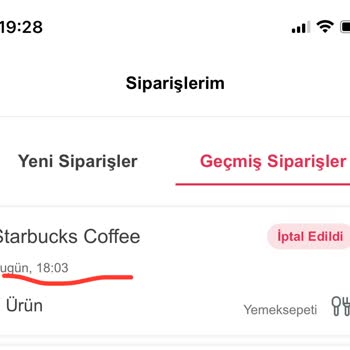 Starbucks Coffee Kahve Siparişi Vermeme Rağmen 1 Saat Bekletildim