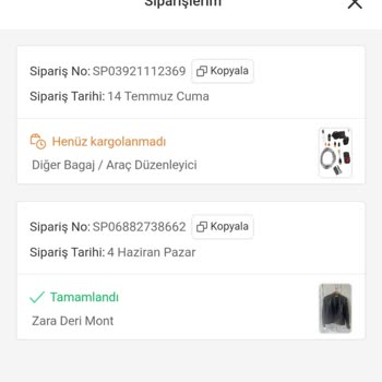 Dolap Siparişi İptal Etmiyor!