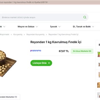 Cimri 1 Kg Diye Aldığımız Ürünün 100g Çıkması.