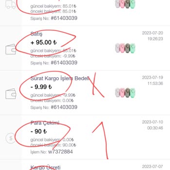 Gardrops Satış Parasından Kargo Ücreti Kesmiş