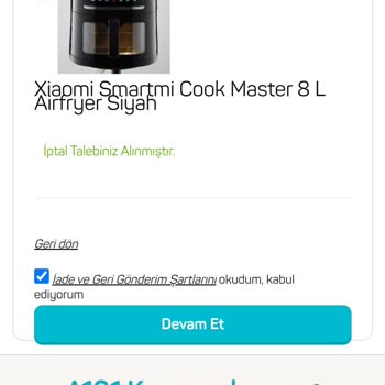 A101 İnternet Sitesinden Alışverişe Kabusu...