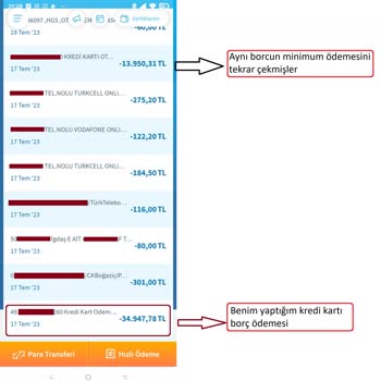 Halkbank Aynı Borcu İki Kere Tahsil Etti
