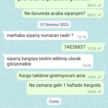 Casen Store Parayı Alıyor Ürünü Göndermiyor.