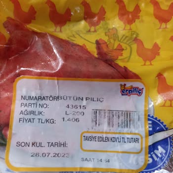 Yemeksepeti Market Eksik Ürün Gönderimi!