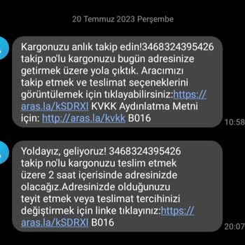 Aras Kargo Kargom Teslim Edilmedi
