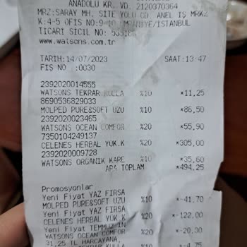Watsons Güneş Kremi Kokuyor