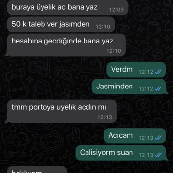 Jasminbet Ve Portobet 575K Vermiyor Çok Dikkat