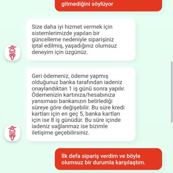 Tıkla Gelsin Para İadem Yapılmadı