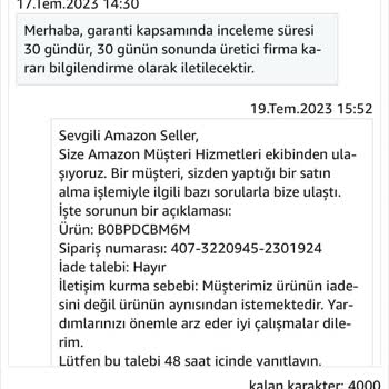 Amazon Müşterisini Mağdur Ediyor