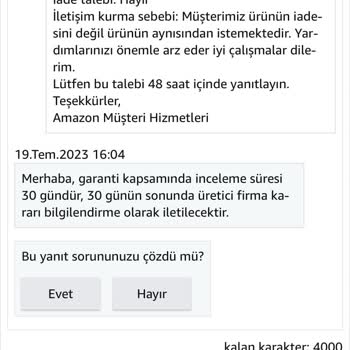Amazon Müşterisini Mağdur Ediyor