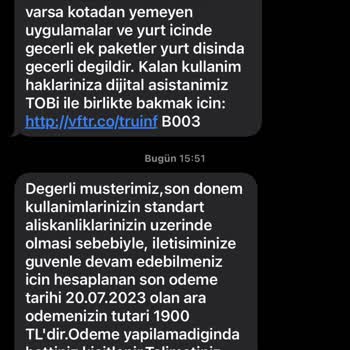 Vodafone Fatura Kesimi Ve Son Ödeme Tarihi Aynı Gün Adlı Çalışma