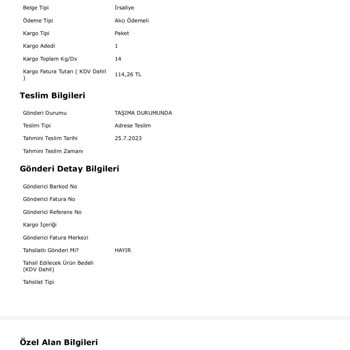 Yurtiçi Kargo Acil Çözüm İstiyorum