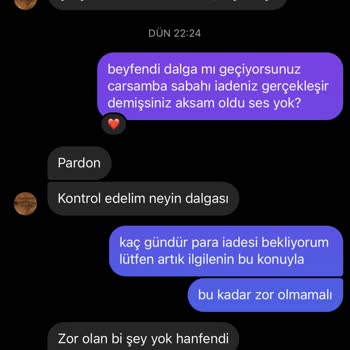 serbestbolge Serbestbölge Para İademi Yapmıyor