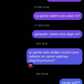 serbestbolge Serbestbölge Para İademi Yapmıyor