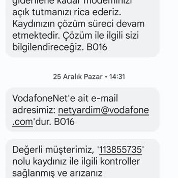 Vodafone Net Vodafone'nin İnsanlara Eziyeti