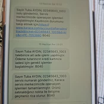 Karaca Züccaciye Karaca İki Aydır İademi Yapmamak İçin Kırk Takla Atıyor