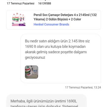 Hepsiburada Satıcısı Henkel, Alışveriş Mağduriyeti