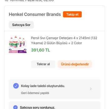 Hepsiburada Satıcısı Henkel, Alışveriş Mağduriyeti