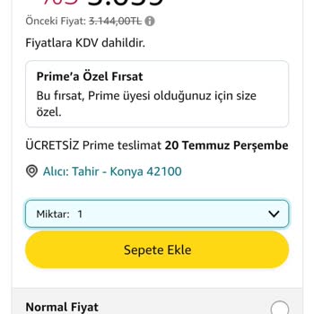 Amazon Sipariş Mağduriyeti!
