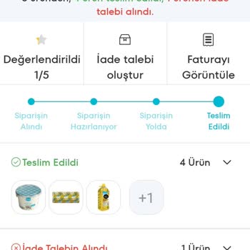 A101 Kapıda Eksik Teslimat Üstelik Para İadesi De Yok.