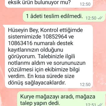 A101 Kapıda Eksik Teslimat Üstelik Para İadesi De Yok.