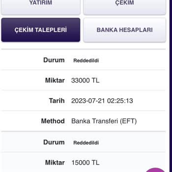 Onwin Bahis 33 Bin Tl Olan Hesabımı Anaparaya Çevirdiler Şu An 1500 TL